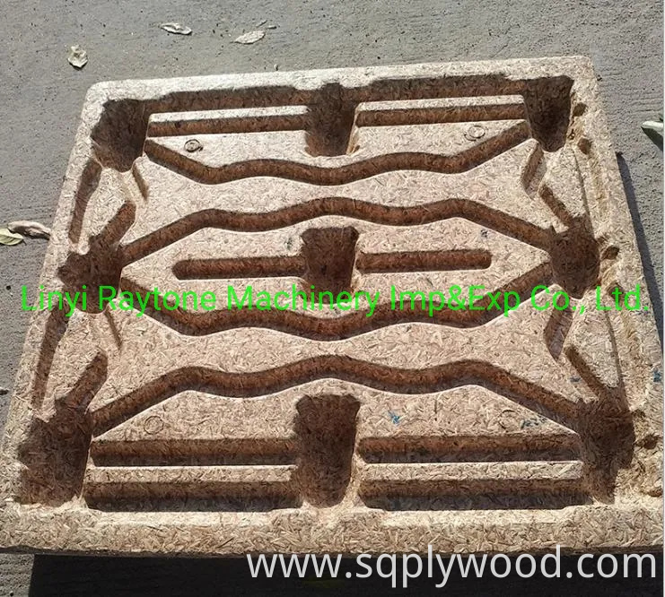 Free Fumigation High Pressure Compressed Moulding Wooden Pallet